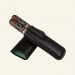 Zino Cigar Case XL2 Leather black / mint green