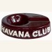 Ashtray Havana Club El Chico bordeaux
